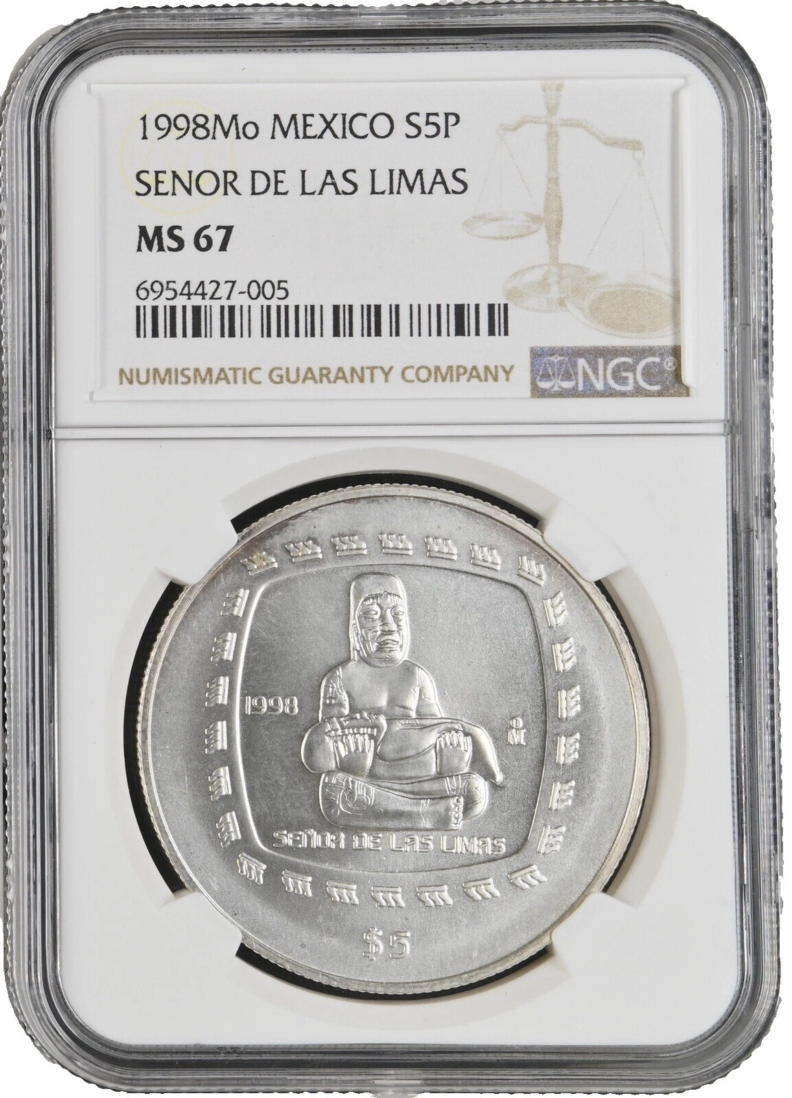 1998 Silver Mexican Coins