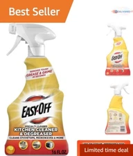 Multi-Surface Lemon Degreaser Cleaner - Effortless Grease Removal 16 Fl Oz