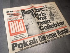 Bildzeitung 22.08.1977 August 22.8.1977 Elvis Presley 