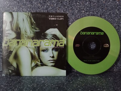 BANANARAMA CD MAXI SINGLE CARDSLEEVE REMIXE MOVE IN MY DIRECTION +VIDEO