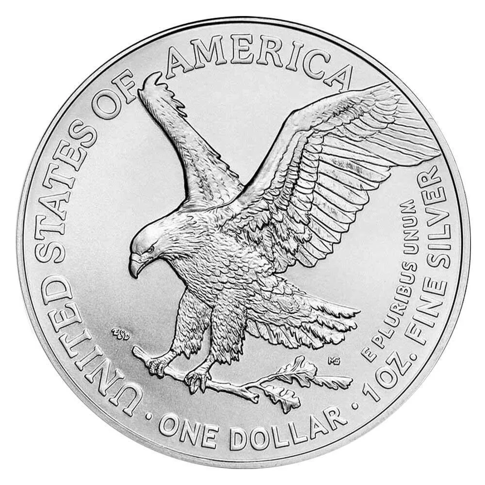 (Lots of 5) 2022 $1 American Silver Eagle 1 oz BU (Lots of 5) 2022 $1 American Silver Eagle 1 oz BU