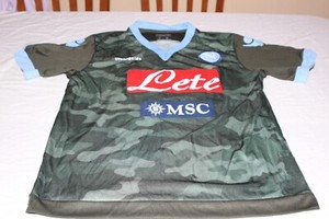 SSC Napoli 迷彩柄シャツ Mサイズ 2012-13 SSC Napoli 迷彩柄シャツ Mサイズ 2012-13 SSC Napoli 迷彩柄シャツ M