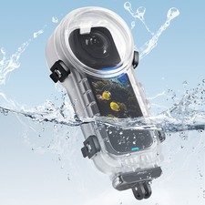 50m Waterproof Invisible Diving Case Cover Shell Underwater For Insta360 X4