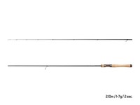 Delphin Troutera Softlure 2,10M 1-7G Forellenrute Spinnrute Angelrute Rute Da