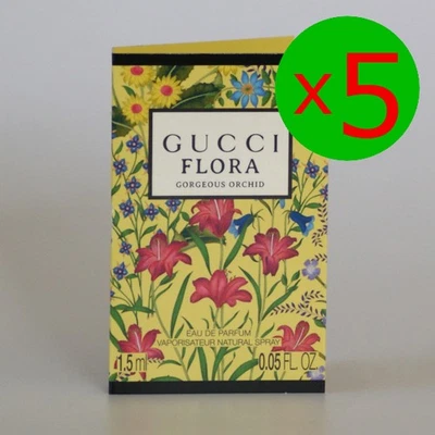 Gucci, Flora Gorgeous Orchid, EDP 7,5ml (5 x 1,5ml), Spray