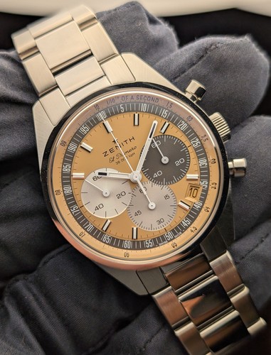 Zenith Chronomaster Original Ltd. Ed. For Hodinkee Salmon 03.3201.3600/18.M3200