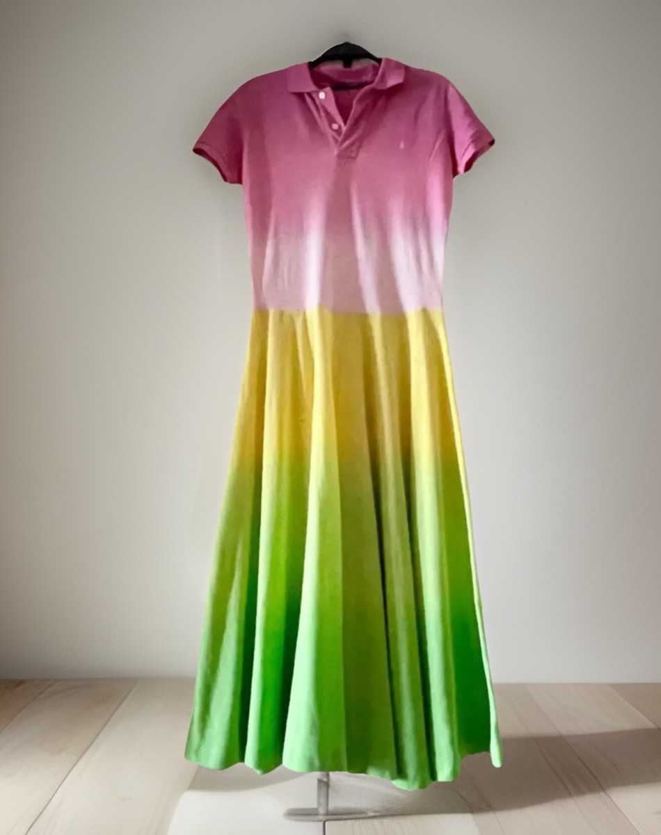 polo ralph lauren cotton short-sleeve midi-dress Polo Ralph Lauren