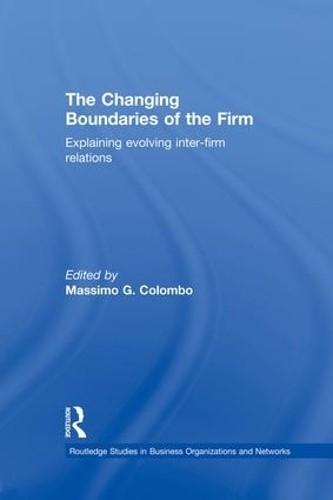 The Changing Boundaries of the Firm - 9781138865891