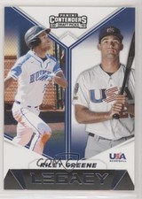 2019 Panini Contenders Draft Picks Legacy Riley Greene #9 0m4x
