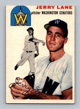 1954 Topps #97 Jerry Lane Rookie VGEX-EX Vintage Baseball Card. rookie card picture