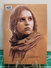 2025 Topps Chrome Star Wars Galaxy Jyn Erso Card 69
