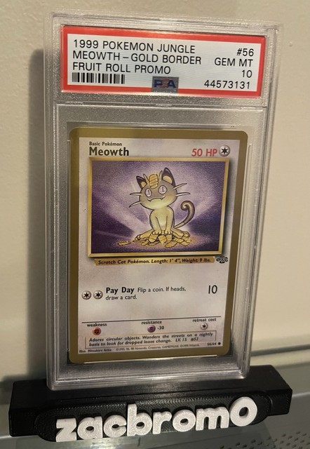 Meowth [Gold Border] #56 (Jungle (1999))