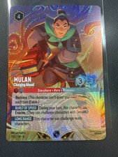 Mulan - Charging Ahead Foil 3 Disney Lorcana Promo Cards Holo