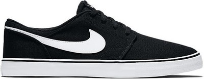 Nike Portmore 2 Solar Canvas SB Black White for Sale
