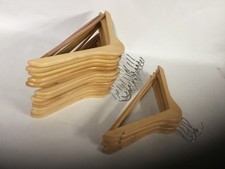 wooden hangers for clothes