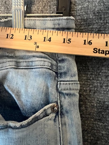Track 23 Men's Ripped Distressed Graffiti y2k destroyed streetwear Jeans 34X30 - Picture 6 of 19