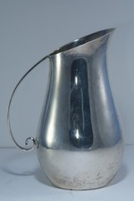 Lunt Sterling Silver Pitcher, Modernist Design, Estate Piece, 263 grams