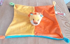Little Town Lion Comforter Safari Plush Multicoloured Blankie Aldi NWOT