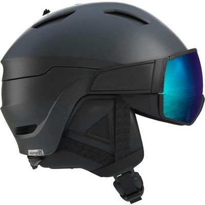 Salomon-Helm, Größe 56 59 cm, schwarz