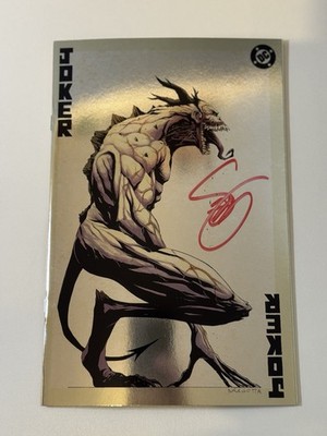 Absolute Batman 15 Nick Dragotta FOIL Variant - Signed By Scott Snyder With CoA