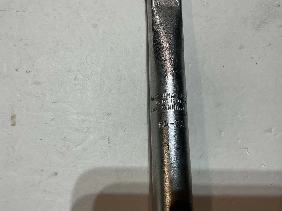 OTC Owatonna Tools Co. MA-32 1" caja cabeza llave uso EE. UU./con mango H621 Foto 2 de 4