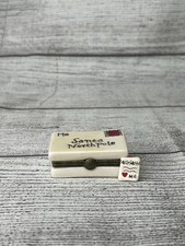 VTG PHB Style Letter To Santa Porcelain Hinge...