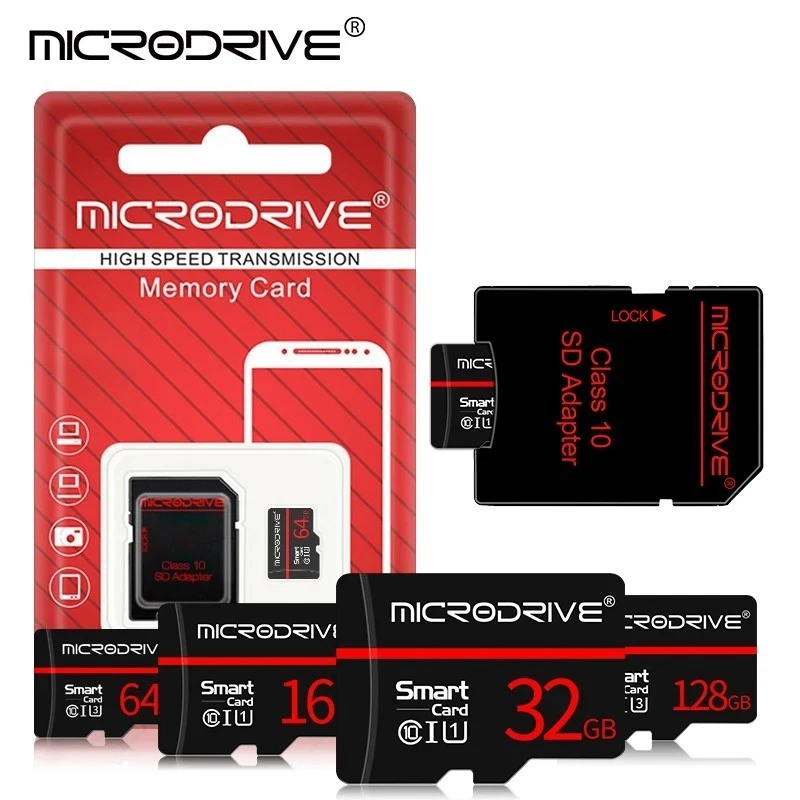 Micro TF SD Card 8GB-256GB A1 Class 10 UHS-1 Flash Memory Card for Smartphone - Image 3 of 4