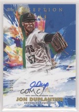 2020 Topps Inception Rookies & Emerging Stars Blue 3/25 Jon Duplantier Auto 0eo6