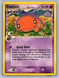 Trapinch 69/101 EX Dragon Frontiers Delta Species Common