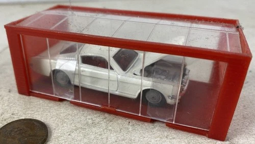 Vintage Mini Dinky No 16 White 1965 Ford Mustang Fastback