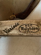 Vintage TOP NCC Variode Ice Axe Wooden Shaft Molybden Steel Japan ~80cm #2412