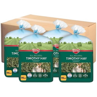 Farm-Grown Timothy Hay for Small Animals, 24lbs Bulk Order