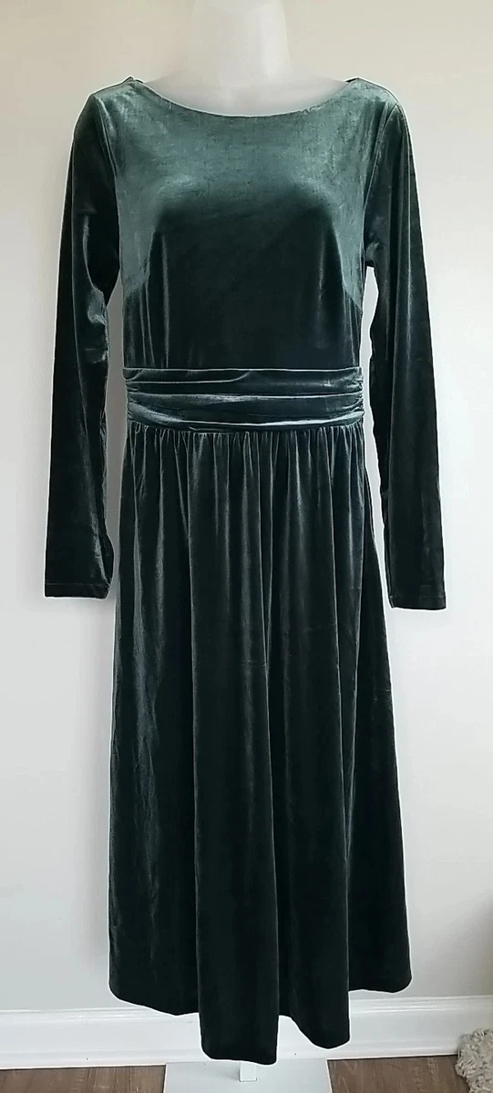 boden green velvet dress Dresses for Women for sale Vivienne velvet midi dress