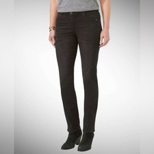 Democracy Ab solution Women's Black Straight Leg Jeans Stretch Jeans NWT size 8