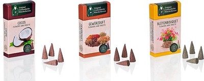 Crottendorfer - Flowers & Fruits - 3er Set - Cocos, Gewürzduft, Blütenbouquet