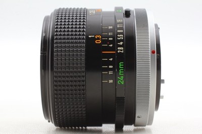 MINT in Box w/ Hood] Canon FD SSC S.S.C 24mm f/2.8 Wide Angle Lens
