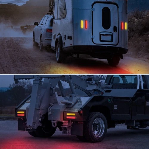 68 LED Rücklichtleiste mit sequenziellem Blinker, Brems- und Rücklicht, 12V24V - Bild 10 von 13