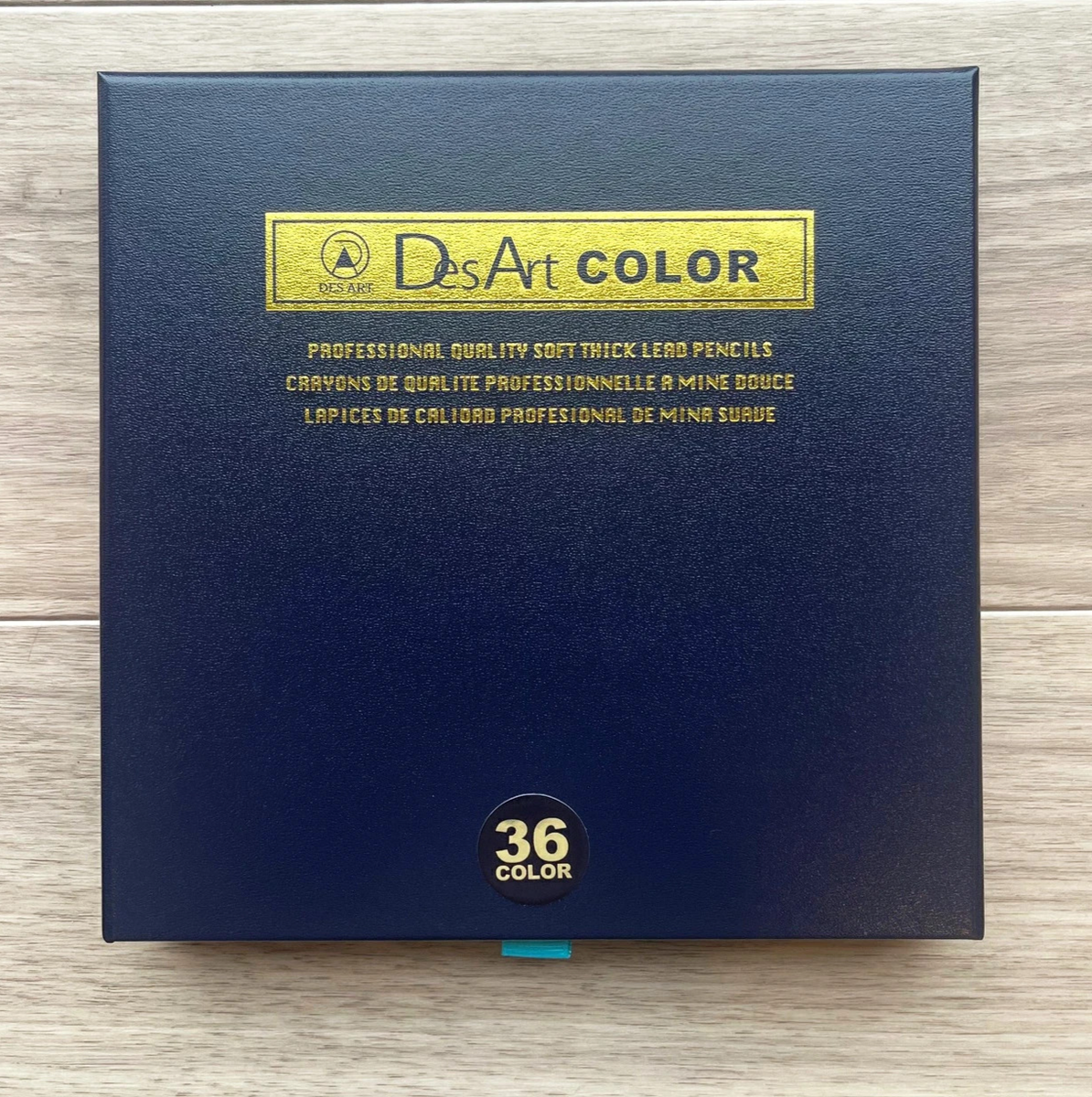 DesArt Color 36 Colored Pencils Set Soft Core Bestec Karismacolor