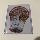 2023 24 Bowman Best University Trevon Brazile RED GEOMETRIC BUCKETS AUTO #7/10