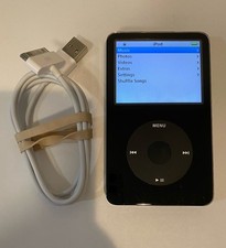 Apple iPod classic 5th Generation Enhanced Black 80 GB WORKS GREAT