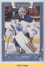 2017-18 Upper Deck Compendium Blue Laurent Brossoit #402 READ a3z