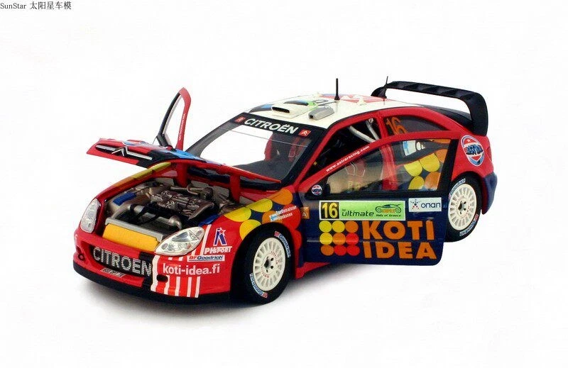 Citroën Xsara WRC X PONS Rallye Espagne Sunstar 1/18 - Collection