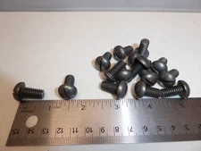 5/16-18 x 5/8" Round Head Slotted Machine Screw Steel VINTAGE USA NEW Qty 15
