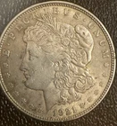 1921 Morgan Silver Dollar - great details - 90% silver
