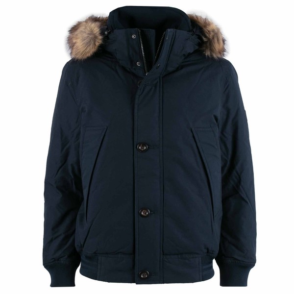 Tommy Hilfiger Herren Daunenjacke Hampton Down Bomber Dunkelblau / M (S) / Jacke-image
