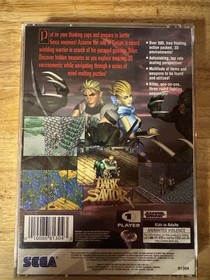 Dark Savior (Sega Saturn, 1996) CIB Tested