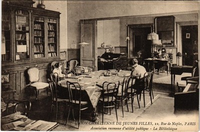CPA PARIS 8e 22, rue de Naples Union Crétienne de Jeunes Filles (1393127)