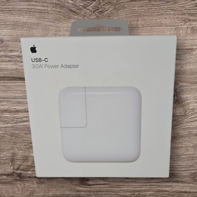 Apple USB C Power Adapter 30W Netzteil Original Neu OVP