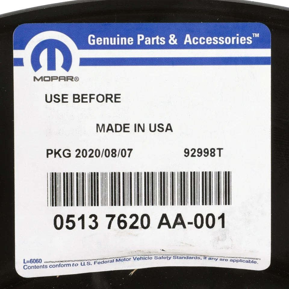 ADAPTADOR FRENO ESTACIONAMIENTO CARGADOR CHALLENGER MAGNUM 300 DERECHO OE NUEVO MOPAR 5137620AA Foto 3 de 3