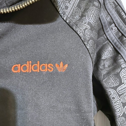 Adidas Day of The Dead Track Jacket S Black Dia de Los Muertos Rare Casual Skull - Picture 3 of 9